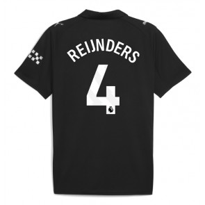 Manchester City Tijjani Reijnders #4 Replica Away Stadium Shirt 2025-26 Short Sleeve